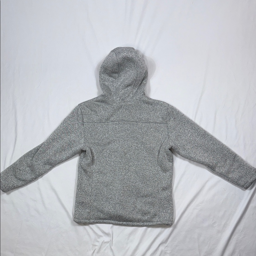 Men's Gray Hooded Sweatshirt - Picture 3 of 3